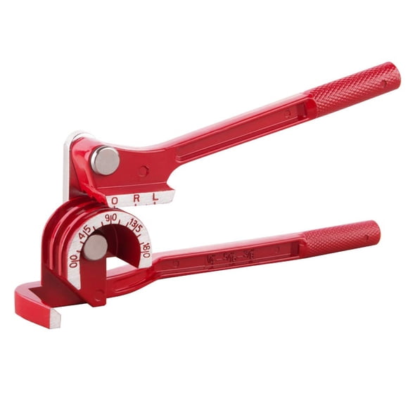 Wostore Tubeur à 180 Degrés pour Acier Inoxydable Mince Cuivre Aluminium 1/4 5/16 et 3/8 Pouces Rouge