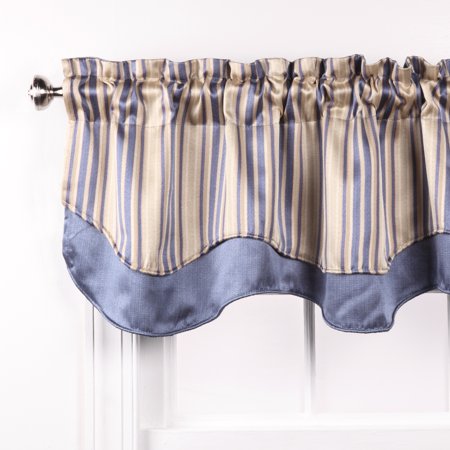 - Windsor Jacquard Layered Valance
