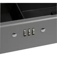 thumbnail image 2 of Barska 10" Cash Box with Combination Lock, Gray, 2 of 2
