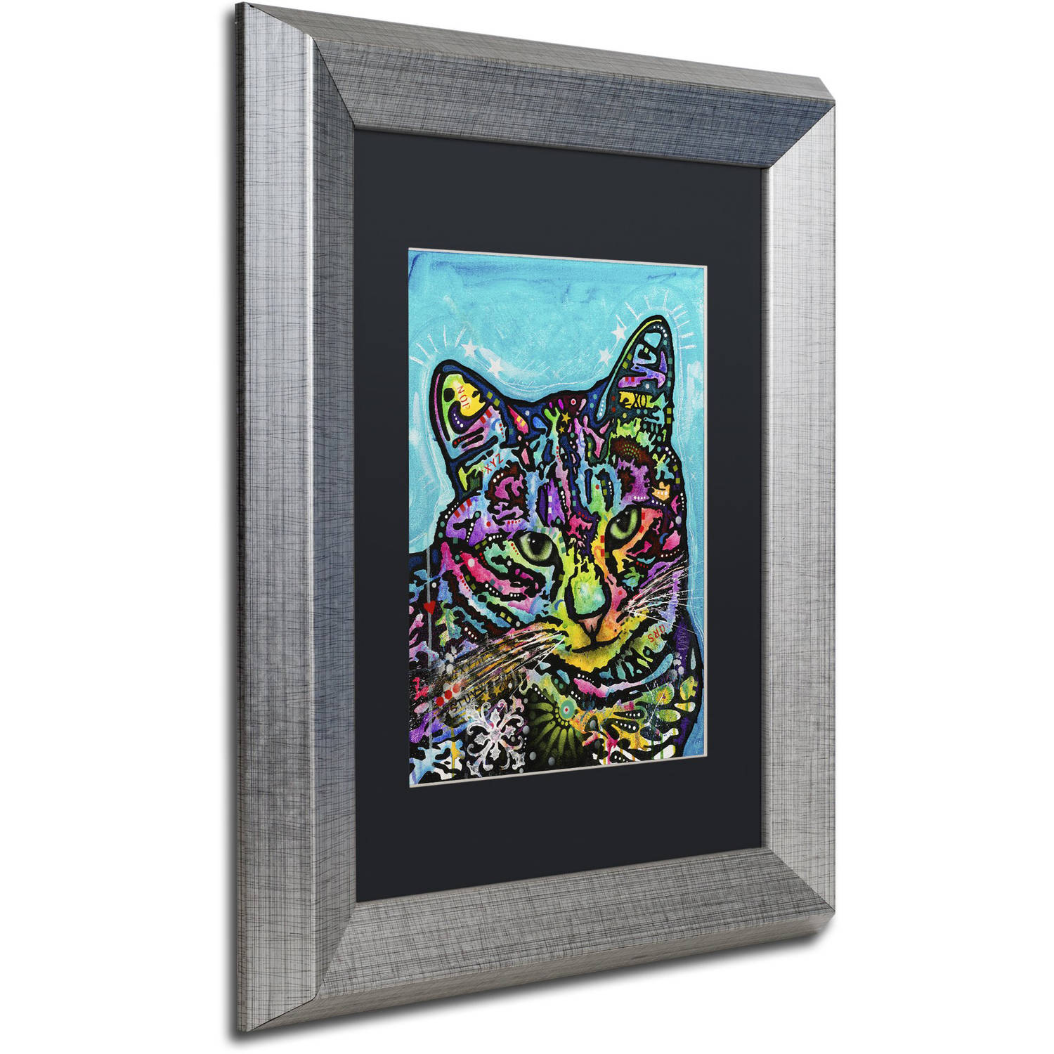 Trademark Fine Art "Kismet" Canvas Art by Dean Russo, Black Matte, Silver Frame