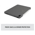 thumbnail image 5 of Logitech Combo Touch iPad Air (4th, 5th gen - 2020, 2022) Keyboard Case, Oxford Gray, 5 of 9
