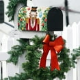 thumbnail image 6 of Merry Christmas Nutcracker Christmas Tree Decoration Mailbox Cover With Magnetic Strip Winter Holiday Mailbox Wraps Post Letter Box Cover Standard Size 21" X 18" for Garden Outdoor Yard Decor, 6 of 6