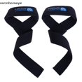 thumbnail image 1 of warmhomeyx 2X Padded weight lifg straps training gym gloves hand bar wrist wraps support warmhomeyx, 1 of 4
