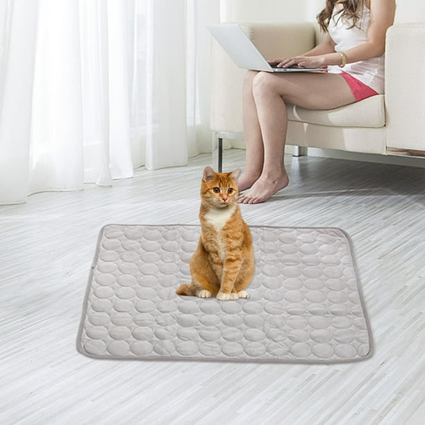 Alfombrilla Pequeña Fresca y Transpirable onlyliua para Gatos y Cama para Perros de Primavera y Verano
