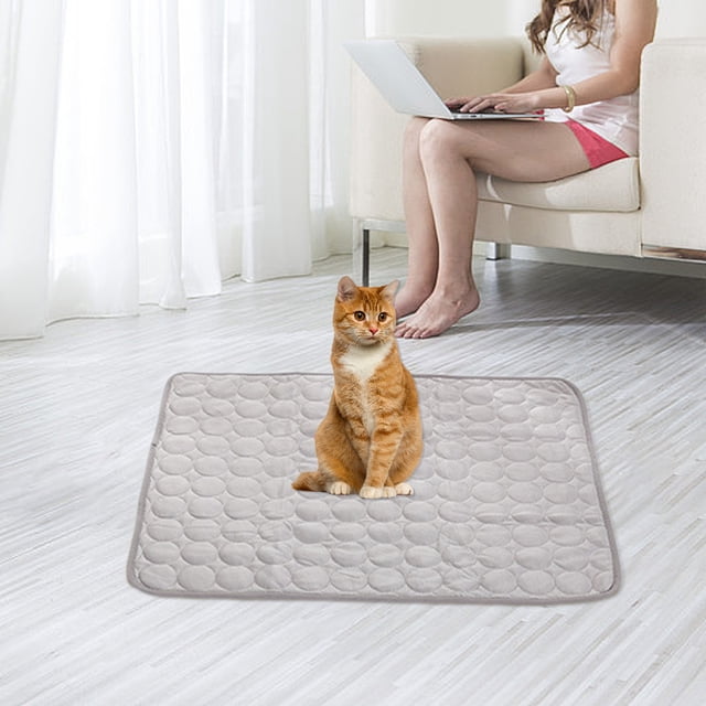 Alfombrilla Pequeña Fresca y Transpirable onlyliua para Gatos y Cama para Perros de Primavera y Verano