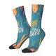 thumbnail image 1 of Fotbe Happy Easter Calcetas Largas con Estampado para Hombre y Mujer – Calcetas de Compresión Transpirables y Elásticas, Viajar y Uso Diario Talla 5-11, 1 of 6