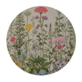 thumbnail image 2 of JEUXUS  Vintage Wildflower Tablecloth  Retro Flower Plant Herb Table Cloth Washable Floral Table Cover for Seasonal Spring Sweet Home Kitchen Picnic Decoration Supplies, 2 of 7