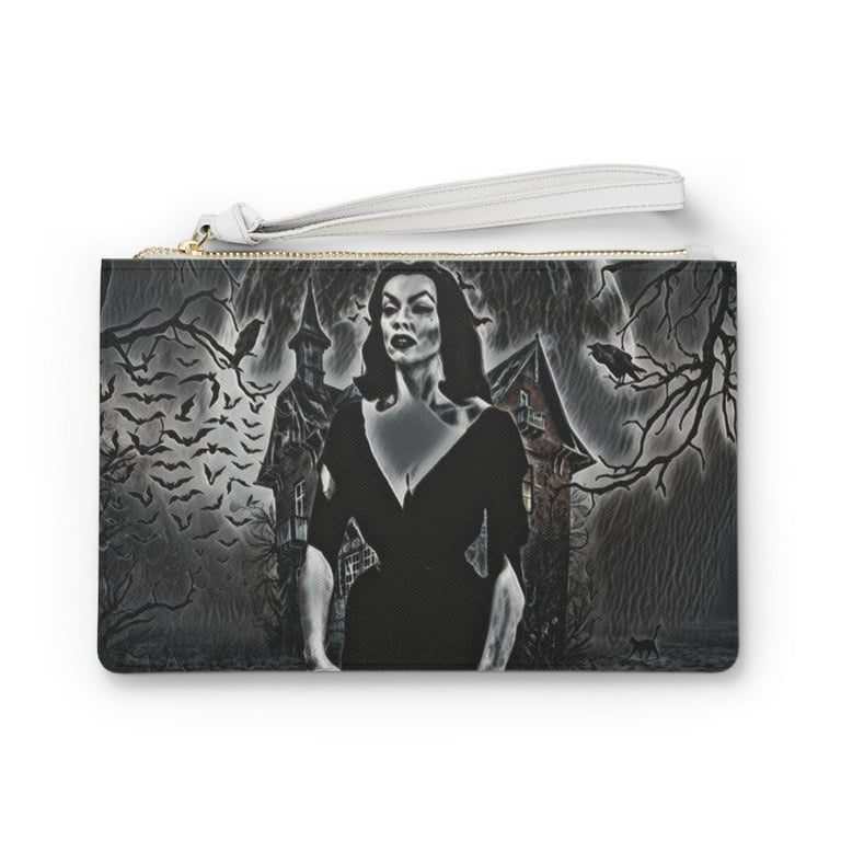  Gothic Black Makeup Bag,Gothic Gifts For Women