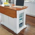 thumbnail image 4 of Homestyles Americana Wood Kitchen Island in Off White, 4 of 10