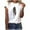 White, variant on Jophufed Womens Summer Shirts Fashion O-Neck Short Sleeve T-Shirt Feather Print Casual Top Tee Blouse Gifts