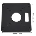 thumbnail image 3 of Plaque d'insertion de table de toupie en alliage d'aluminium, accessoire de gravure pour menuiserie CNC, 3 of 4