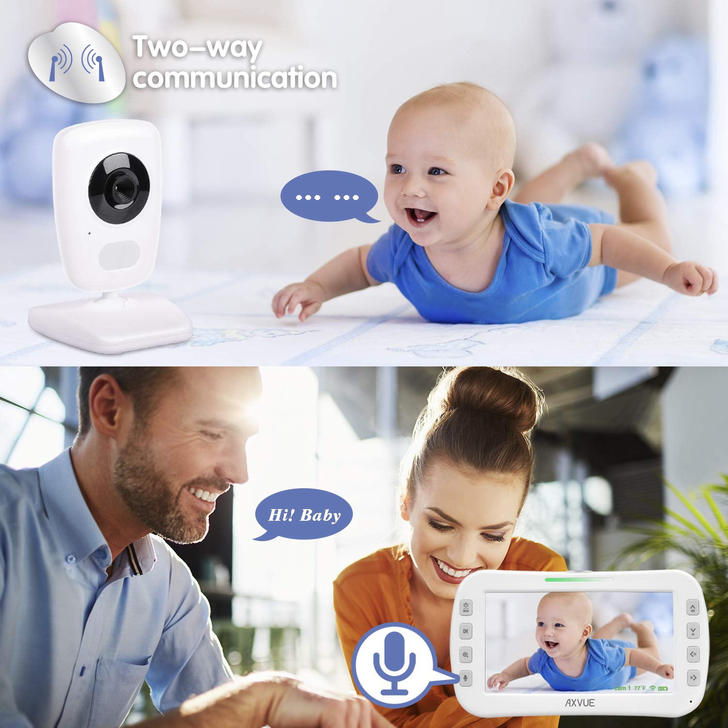 axvue baby monitor e632