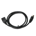 thumbnail image 4 of Cable Din 5 pin A RJ45, Señales de Alta Puraza de 4.9 Pies Manga PVC 5Pin Masculino A RJ45 Cable Femenino Fácil de Mantener para Amplificadores para mizcladores para controladores, 4 of 7