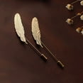 thumbnail image 4 of Opvise Brooch Elegant Decorative Vintage Men Feather Lapel Pin for Suit, 4 of 8