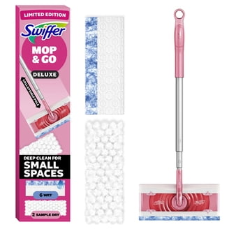 Quickie 5555 Automatic Sponge Mop, Blue, Model: 442ZQK, with Dual