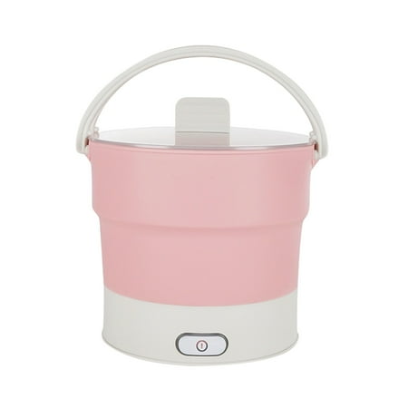 

CALAFEBILA Christmas Gift Folding Kettle Electric Boiling Pot Portable Folding Travel Hot Pot US Plug Indoor & Outdoor Use