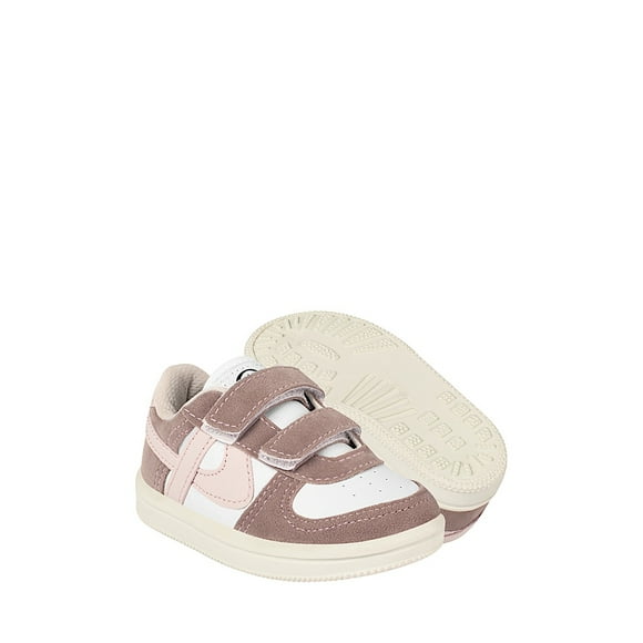 TENIS PANAM NIÑA 0117031174 SIMIPIEL BLANCO/ROSA 13-16