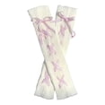thumbnail image 5 of Wdgfv Kawaii Leg Warmers for Girls Women Leg Warmers Cute Leg Cover Bow Ball Knit Socks Pink One Size, 5 of 5