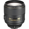 thumbnail image 1 of Nikon AF-S NIKKOR 105mm f/1.4E ED FX Lente de marco completo para Nikon DSLR, 1 of 4