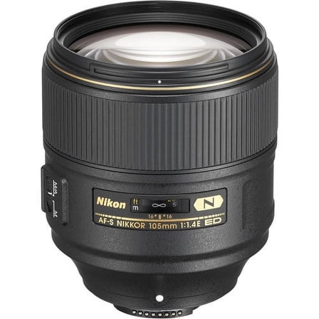 Nikon AF-S NIKKOR 105mm f/1.4E ED FX Full Frame Lens for Nikon DSLRs