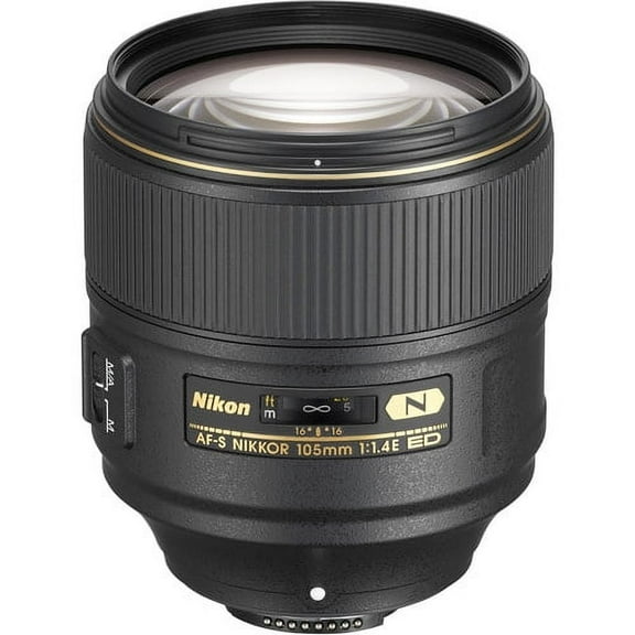 Nikon AF-S NIKKOR 105mm f/1.4E ED FX Full Frame Lens for Nikon DSLRs