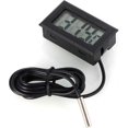 thumbnail image 2 of Digital LCD Thermometer Temperature Monitor with External Probe, 2 of 5