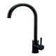 thumbnail image 1 of Llave Monomando Fregadero O Tarja Cocina 37 cm Rubinett Acero Inoxidable 304 Negro Mate Super Lujo, 1 of 3