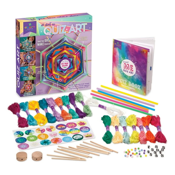 Craft-Tastic All About Me Quiz Art Kit
