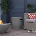 thumbnail image 4 of Real Flame Couvercle de Réservoir de propane en Béton pour le Foyer Ovale Riverside, 4 of 5