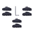 thumbnail image 1 of V Type Bike Brake Pads Premium Caliper Brake Pads for Folding Bike Road Bike 3 Pair, 1 of 9