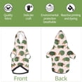 thumbnail image 6 of Haiem Cute Armadillo for Winter Dog Hoodie Sweatshirts with Pockets Warm Dog Clothes for Small Dogs Chihuahua-Medium, 6 of 7