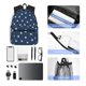thumbnail image 4 of Balery Turtle Mochila para Mujeres y Hombres, Mochila Ligera Casual para Viajes, Mochila Clásica Básica para la Universidad, 4 of 6