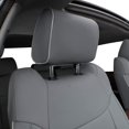 thumbnail image 2 of EKR Custom Fit Sequoia Car Seat Covers for Toyota Sequoia Platinum (Three Rows) 2013 2014 2015 2016 2017 2018 2019 2020 2021 - Leatherette (Full Set,Gray), 2 of 4