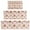Pink Highland Cow, variant on Pink Highland Cow Flower Pattern Kitchen Rugs Sets Of 3,Kitchen Runner Rugs Non Skid Washable,Decorative Kitchen Floor Mats for Kitchen,Sink,Laundry,17"x30" 17"x47" 17"x59"