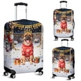 thumbnail image 2 of Happy New Year 2026 Bullmastiff Holiday Balloons Party Snow Travel Luggage Cover Dog Lover Suitcase Dust Protective Decor - 13018, 2 of 5