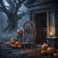 thumbnail image 3 of suore Halloween Outdoor Decor, Halloween RIP Graveyard Tombstones, Halloween Tombstones Outdoor Decorations for Graves Decorations with Metal Stakes for Cemetery Yard Lawn Party Decor, 3 of 6