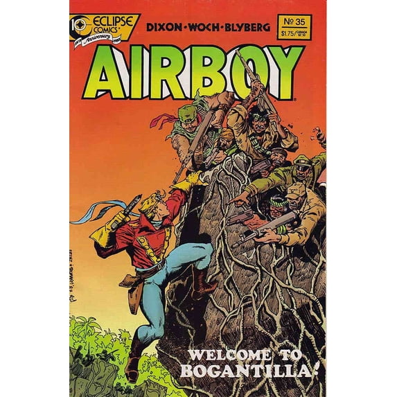 Airboy #35 VF ; Eclipse Comic Book