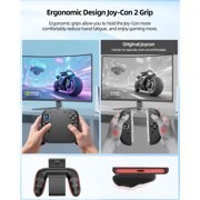 Switch 2 Joy Con Charging Controller - Fast USB-C charging, LED indicator light, ergonomic comfortable controller, suitable for Switch 2, durable gaming accessories
