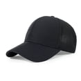 thumbnail image 2 of Quick Dry Breathable Baseball Cap Sun Protection Adjustable Lightweight Outdoor Sports Athletic Hat for Men Women Black One Size, 2 of 6