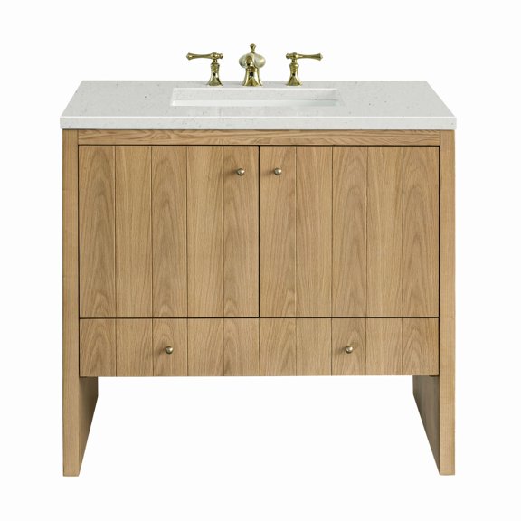 James Martin Vanities 435-V36-3Ldl Hudson 36" Free Standing Single Basin Poplar Wood