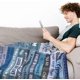 thumbnail image 3 of LHSHID Gifts for Son from Mom Son Gifts from Mom to My Son Fathers Day Blanket Birthday Gifts for Son Graduation Gifts Throw Blanket 50x60in, 3 of 6