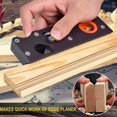 thumbnail image 5 of Chamfer Planer Carpentry Angle Planer, Hand Planer for Woodworking, Wood Chamfering Planer (planer7cutters), 5 of 5