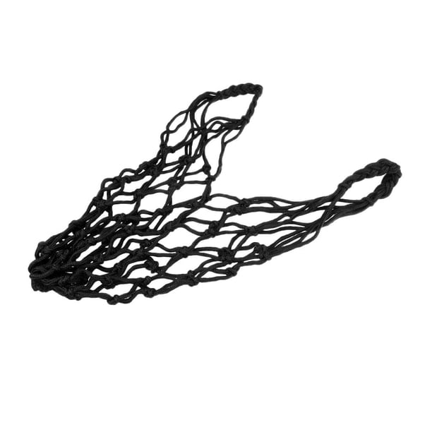Heavy Duty Drawstring Ball Mesh Net 1 Ball Carrier Hold Balones De Fútbol, balones De Fútbol, balones De Fútbol, rugby, Voleibol Negro Soledad Red de la malla de la bola