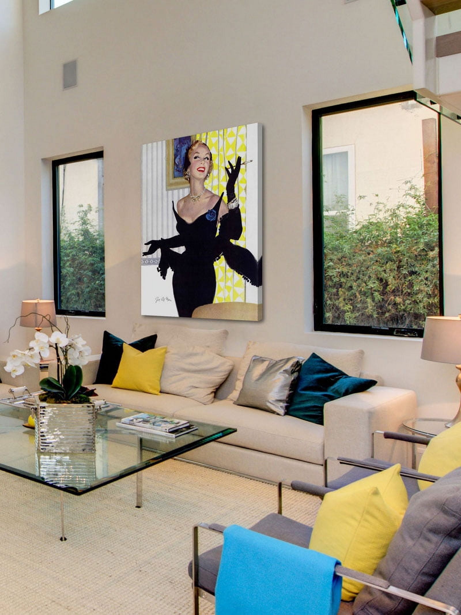 Marmont Hill "Clever Women Are Dangerous Too" by Joe de Mers Painting Print on Canvas