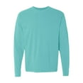 thumbnail image 2 of Comfort Colors - Garment-Dyed Heavyweight Long Sleeve T-Shirt - 6014 - Lagoon, 2 of 3