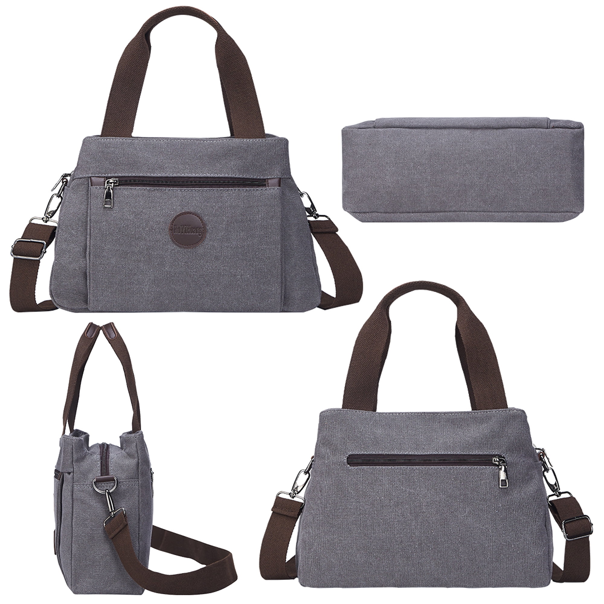 Ablanczoom Handbags Womens Tote Bags Multiple Pockets Lady Shoulder Crossbady Bags