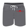 thumbnail image 3 of Aqestyerly Men Heart‑Print Drawstring Pocket Beach Shorts,Trendy Casual Swim Trunks with Quick Dry Comfort, 3 of 4