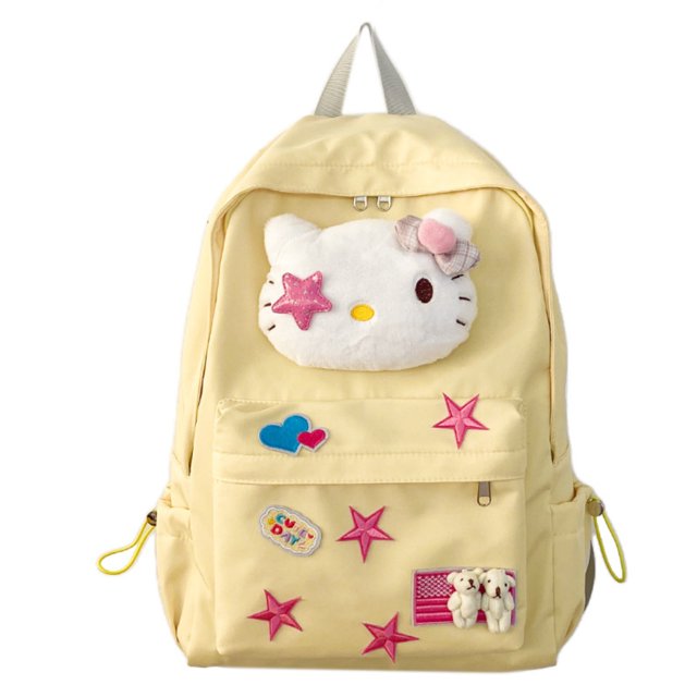 Mochila de dibujos animados mochila escolar mochila ligera adecuada para niños y niñas