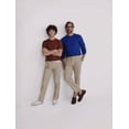 thumbnail image 6 of George Men's Straight Leg Chino Pants, Sizes 29-42, 6 of 6