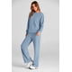 thumbnail image 3 of Conjunto Deportivo PRETTYGARDEN de 2 Piezas para Mujer, Set de Descanso Azul Claro Talla L, 3 of 8